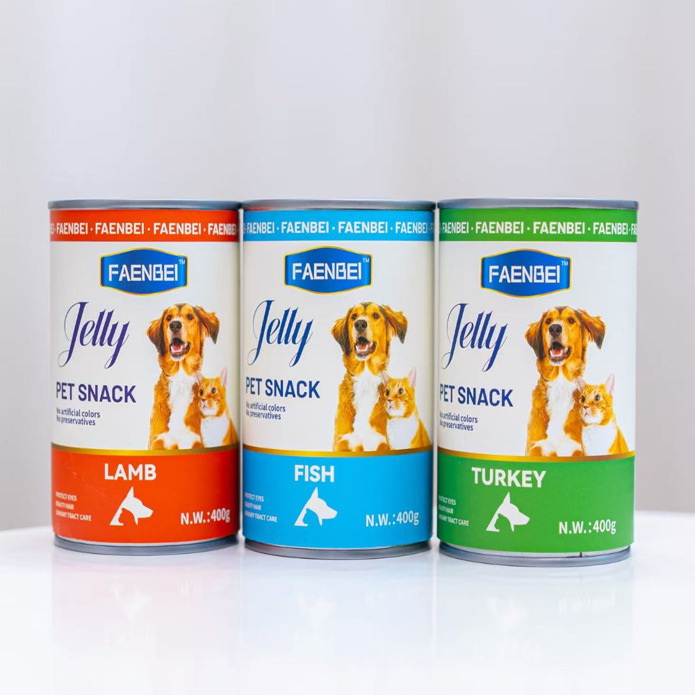 Can Food for Cat & Dog Jelly Fish 400g