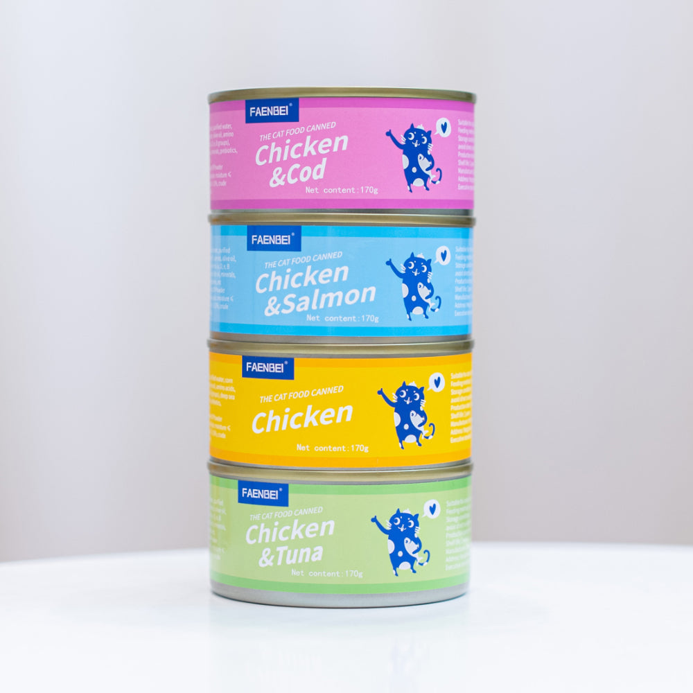 The Cat Food Canned Broth / Jelly Chicken & Tuna 170g