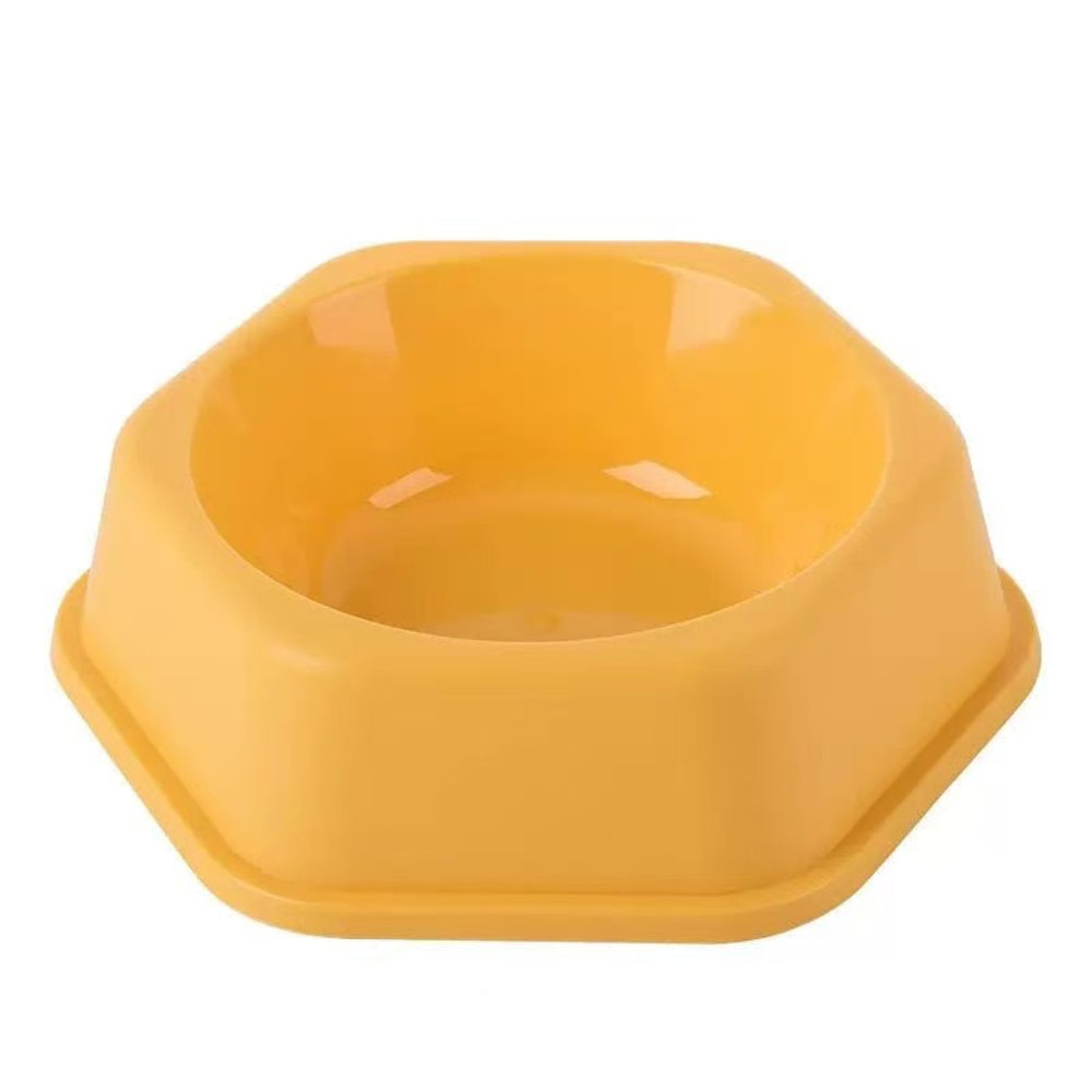 Hexagonal Pet Bowl – Non-Slip Dog & Cat Feeding Dish (Large Size)