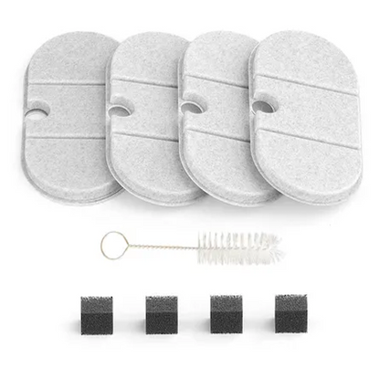 TikPaws FF002 Water Fountain Filter Set – Premium Activated Carbon Replacement Kit for Pet Water Fountains