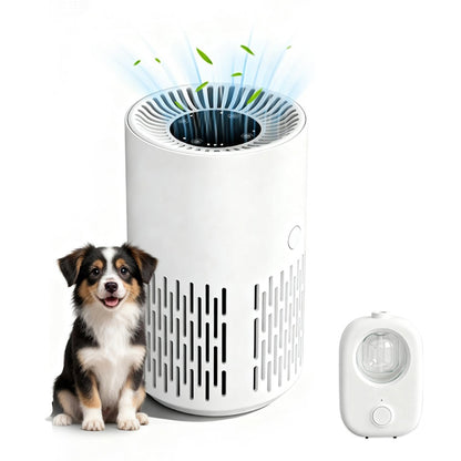 TikPaws HM-100 Pet Air Purifier – Activated Carbon Pet Hair & Odor Removal Air Cleaner