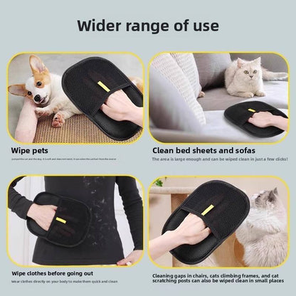 Xmaster Pet Deshedding Glove – Soft Grooming & Hair Removal Glove for Cats and Dogs