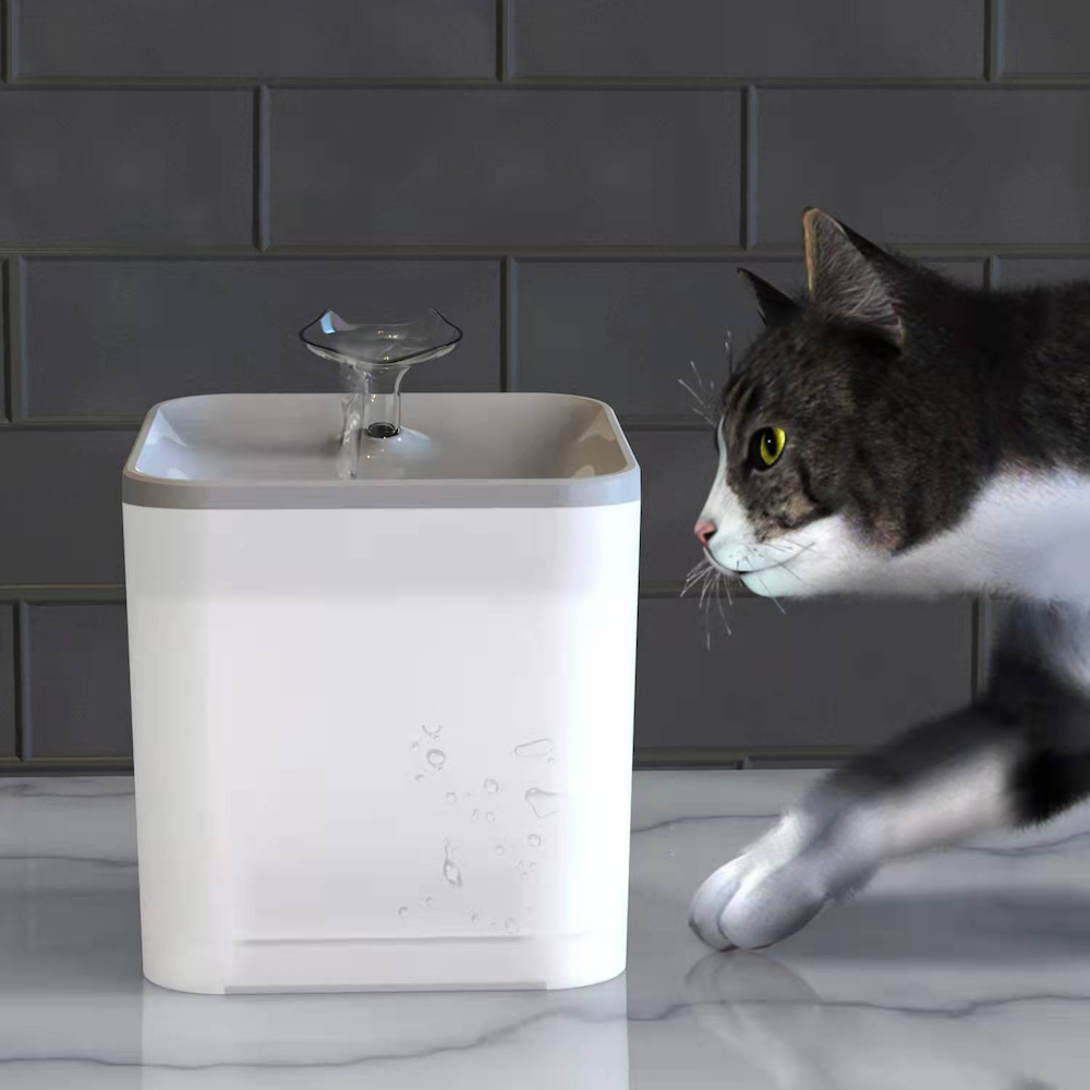 TikPaws TK-WF004 Smart Pet Water Fountain – 2.2L WiFi Automatic Water Fountain with App Control & UV Sterilization
