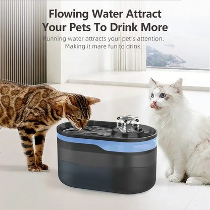 TikPaws TK-WF006 Automatic Pet Water Fountain – 2.8L Ultra-Quiet Drinking Fountain for Cats & Dogs