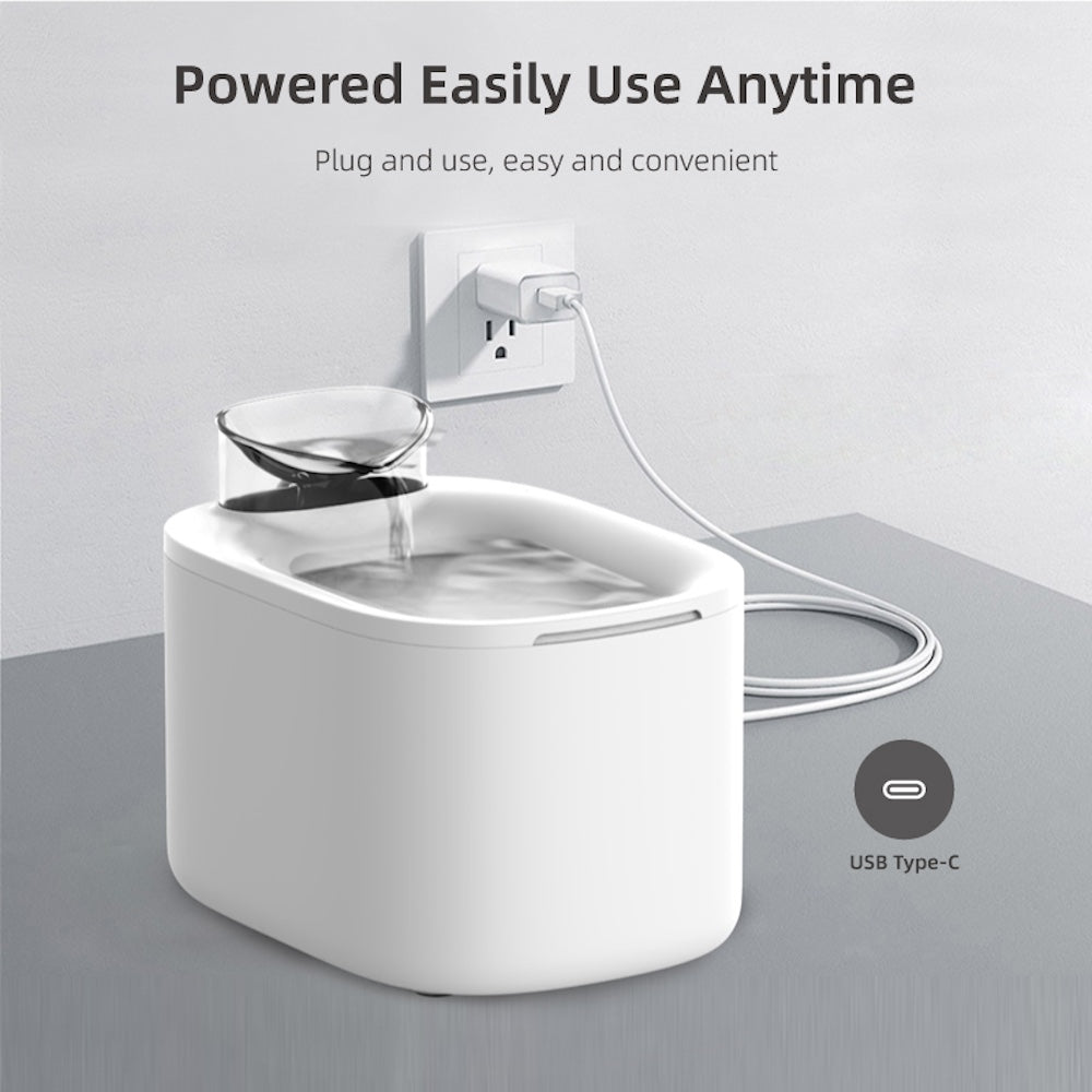 TikPaws TK-WF007L Automatic Pet Water Fountain – 4L Ultra-Quiet Water Fountain for Cats & Dogs
