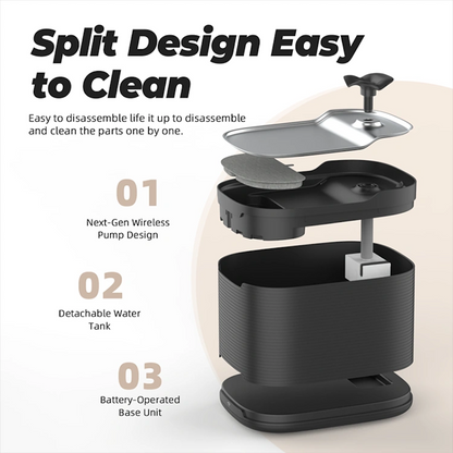 TikPaws WF315 Smart WiFi Pet Water Fountain – 2.5L Battery-Powered Fountain with App Control, UV Sterilization & Motion Sensor