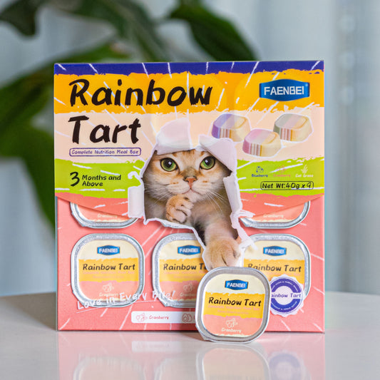 Rainbow Tart Chicken Cranberry &  Egg & Goat Milk 40g*9pcs