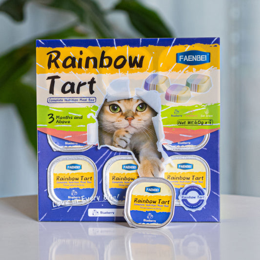 Rainbow Tart Chicken Blueberry &  Egg & Goat Milk 40g*9pcs
