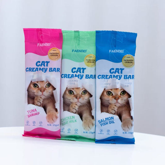 FAENEBI Cat Treat Bar Chicken & Goat Milk 15g*4pcs