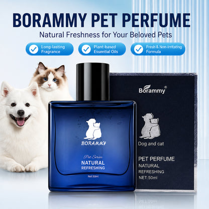 Borammy Pet Perfume – Natural Refreshing Fragrance for Dogs & Cats 50ml