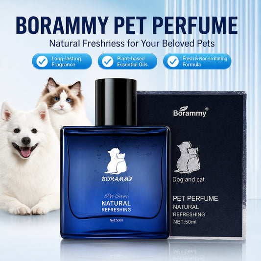 Borammy Pet Perfume – Natural Refreshing Fragrance for Dogs & Cats 50ml