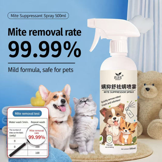 Pet Anti-Mite Spray 500ml – Mite Repellent & Hygiene Solution