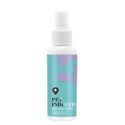 Pet Toilet Training Inducer Spray 120ml – Positioning Attractant for Dogs & Cats