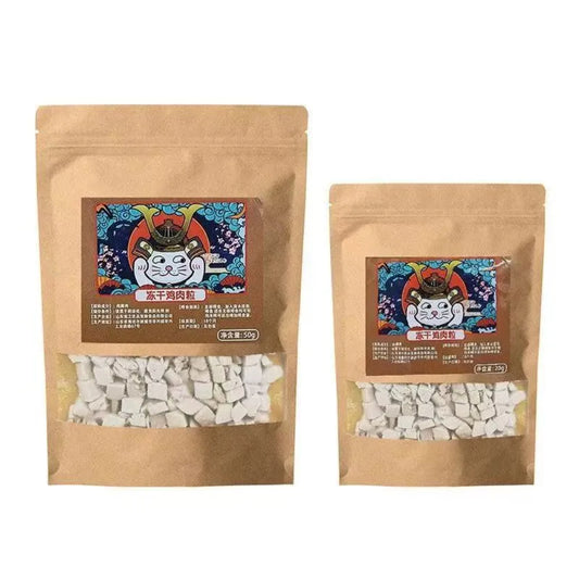 Mesti Freeze-Dried Chicken Pieces-50g Bag Pack