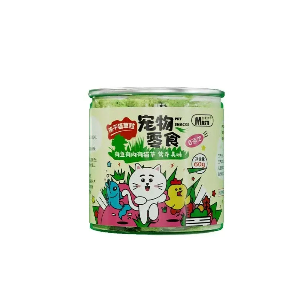 Masti Freeze-Dried Cat Grass Granules-60g