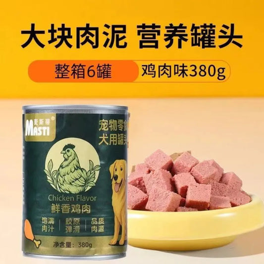 Masti-Dog Can Chicken Recipe-380g Single Can