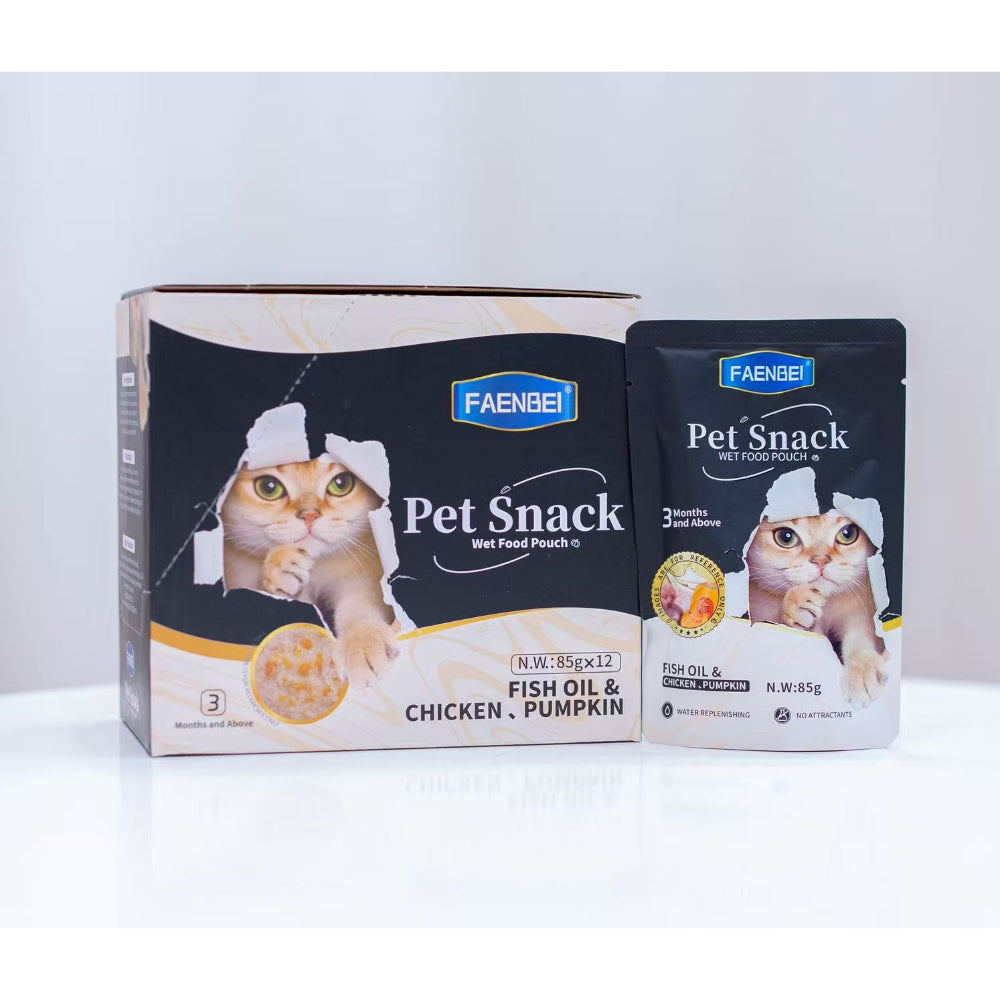 Pet Snack Wet  Food Pouch 85g*12pcs