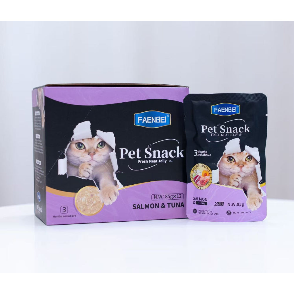 Pet Snack Wet  Food Pouch 85g*12pcs