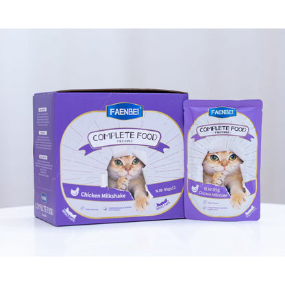 Complete Food Pouch Mousse / Milk  Shake 85g*12pcs