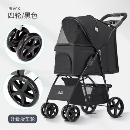 Bello Foldable Pet Stroller for Dogs & Cats SP02