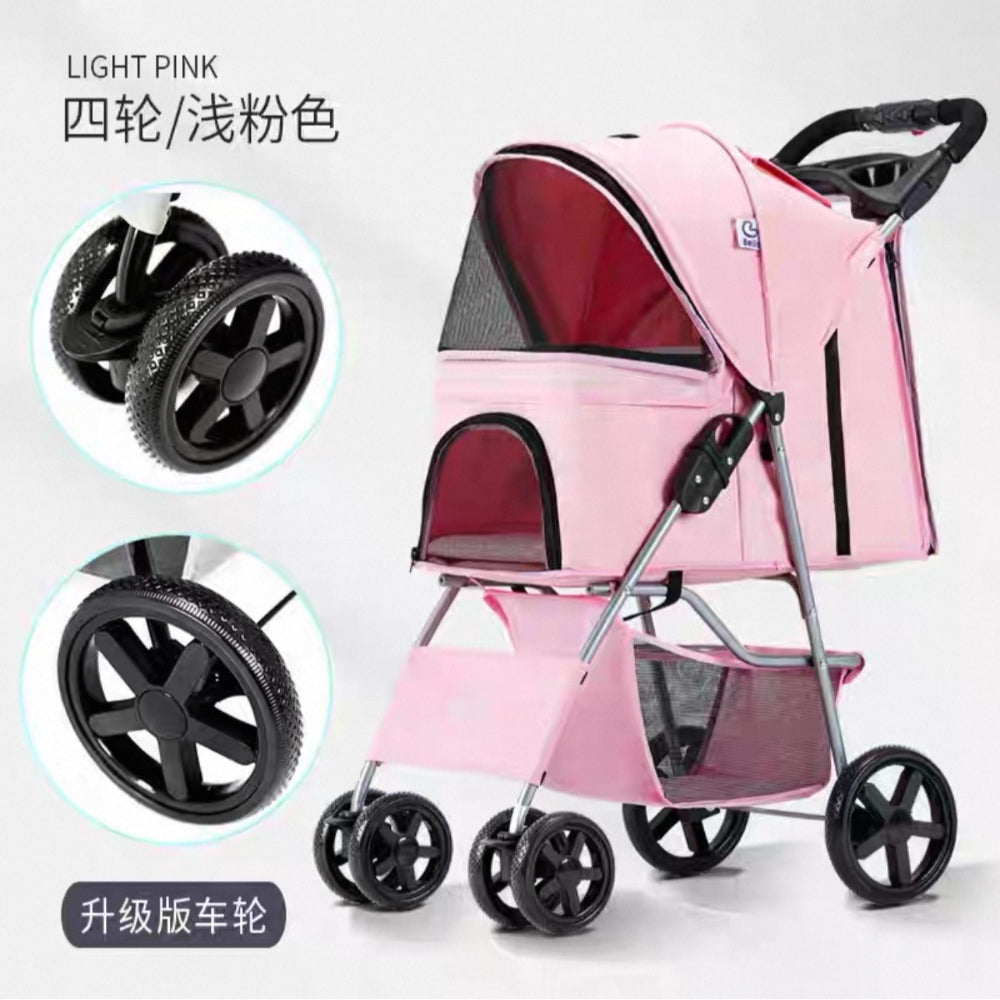 Bello Foldable Pet Stroller for Dogs & Cats SP02