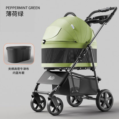Bello Foldable Pet Stroller for Dogs & Cats SP02FD-B