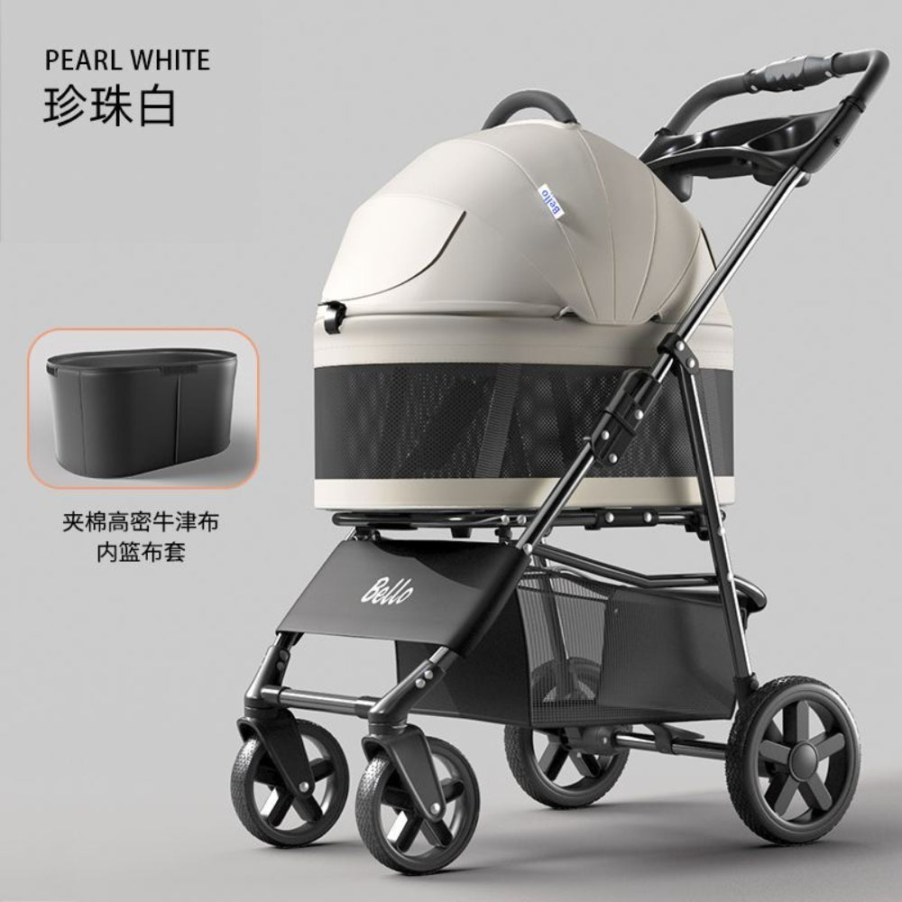 Bello Foldable Pet Stroller for Dogs & Cats SP02FD-B
