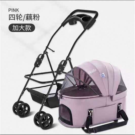 Bello Foldable Pet Stroller for Dogs & Cats SP02FL