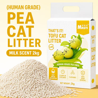 Masti Premium Cat Litter – Tofu & Mixed Types (2kg / 2.5kg)