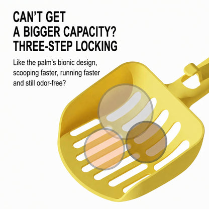 Premium Cat Litter Scoop – Large Capacity & Fast Sifting Design