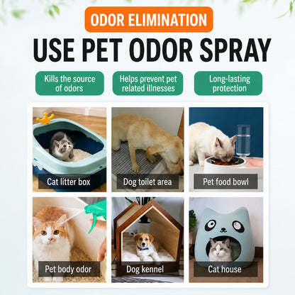 Pet Disinfectant Spray 500ml – Non-Toxic, Alcohol-Free, Safe for Pets & Home
