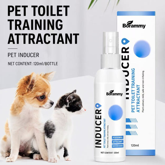 Pet Potty Training Inducer Spray 120ml – Toilet Training Attractant for Dogs & Cats