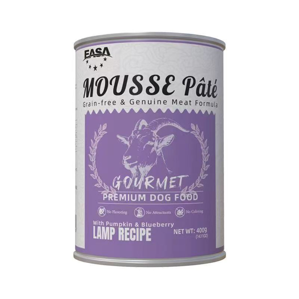 EASA Gourmet Mousse Pâté Dog Food 400g (Chicken, Beef, Lamb)