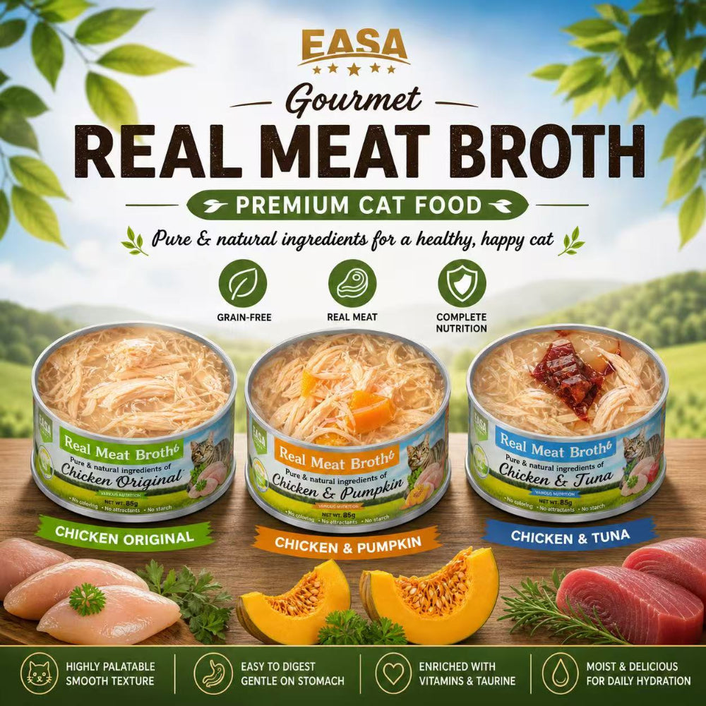 EASA Real Meat Broth Cat Food – Chicken Series (85g)