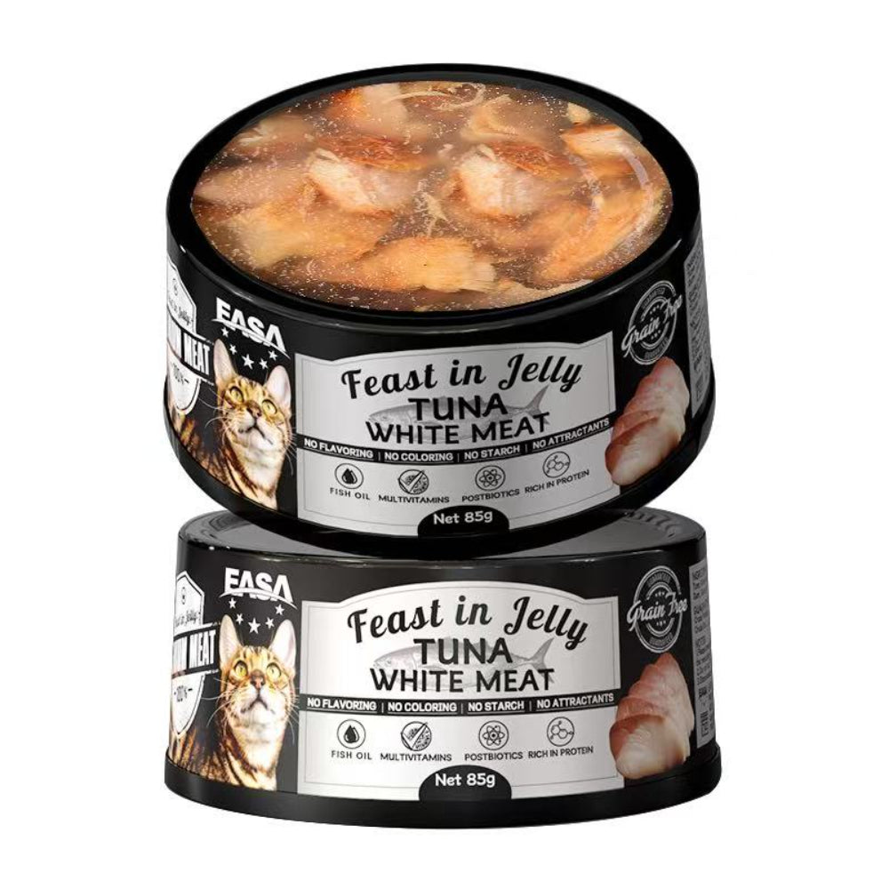 EASA Feast in Jelly Wet Cat Food – Tuna & Chicken Series (85g)