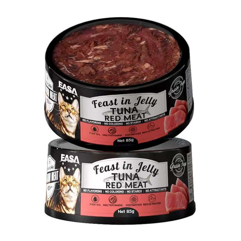 EASA Feast in Jelly Wet Cat Food – Tuna & Chicken Series (85g)