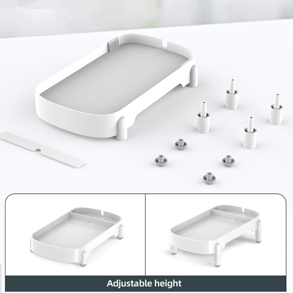 TikPaws HF001 Pet Feeder Elevating Bracket – Adjustable Raised Stand with 3 Height Levels for Pet Feeders