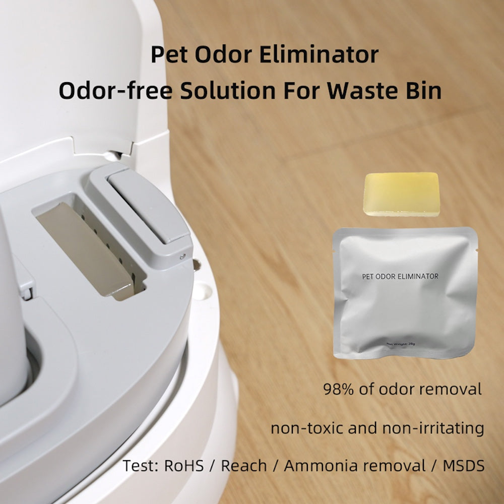 TikPaws CB004 Smart Cat Litter Box – 1080P Camera Self-Cleaning Cat Toilet with Smart LCD & App Control