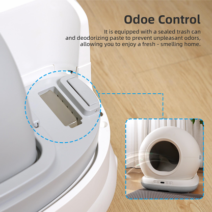 TikPaws Pet Odor Eliminator – Advanced Deodorizing Solution for Litter Boxes & Pet Spaces