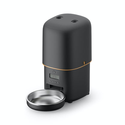 TikPaws PF02 Smart Pet Feeder – Automatic Food Dispenser with WiFi, Voice Recording & LCD Display
