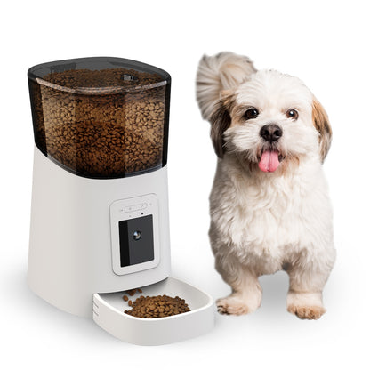 TikPaws PP003-Pro Smart WiFi Pet Feeder – 6L Automatic Food Dispenser with Camera, 2.4GHz WiFi & Voice Recording