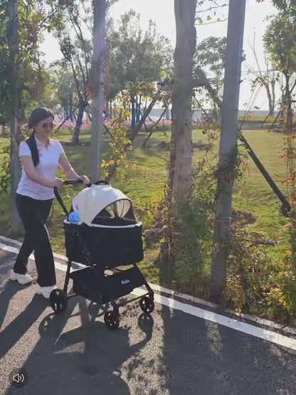 Bello Foldable Pet Stroller for Dogs & Cats SP02FD-B