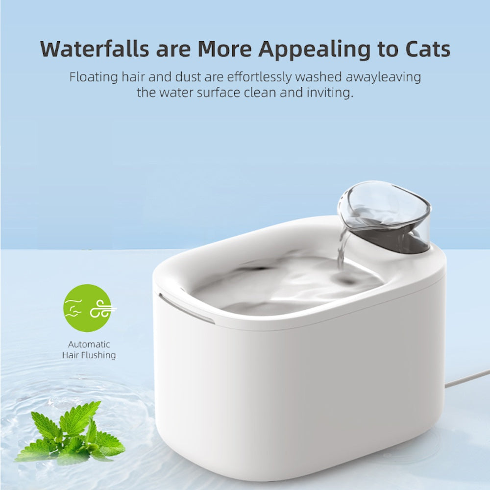 TikPaws WF117L Smart Pet Water Fountain – 4L WiFi Automatic Water Fountain with App Control & Filtration System